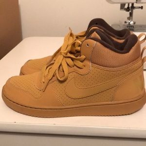 Wheat colored Nike’s